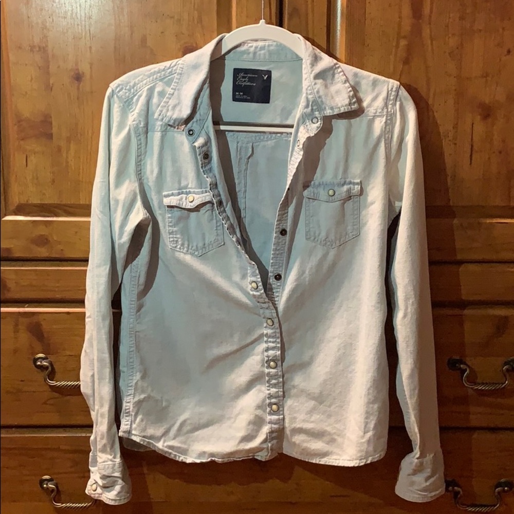 Light blue jean jacket